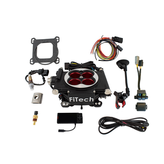 FiTech Fuel Injection 30004 Go EFI 600HP Power Adder Black System