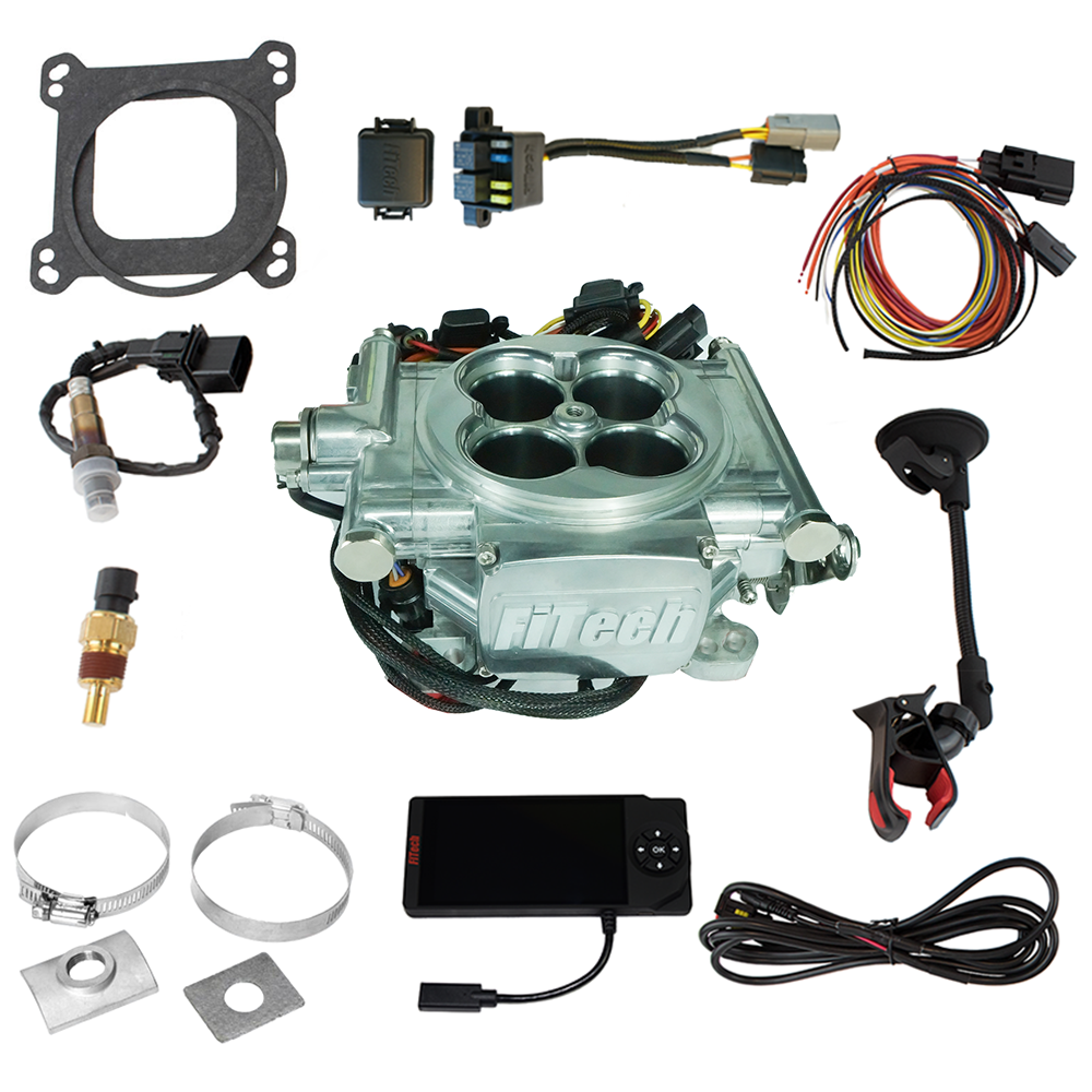 FiTech Fuel Injection 30006 Go EFI 4 600HP Power Adder Brilliant System