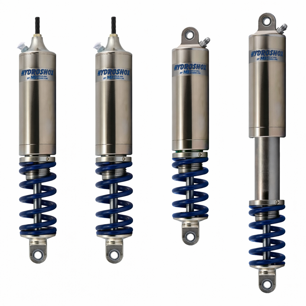 4" Hydroshox Set 2 Bearing Mount 2 Stud Mount