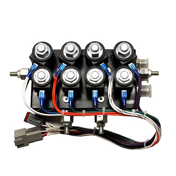 4"/5" Hydroshox Kit with Partial Ride Controller, 4" Stud Mount Pair, 5" Stud Mount Pair
